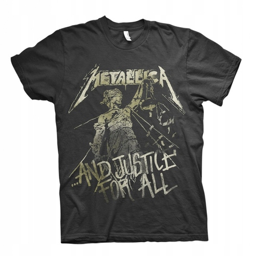 Koszulka Metallica Vintage Justice Black r.L Licencja