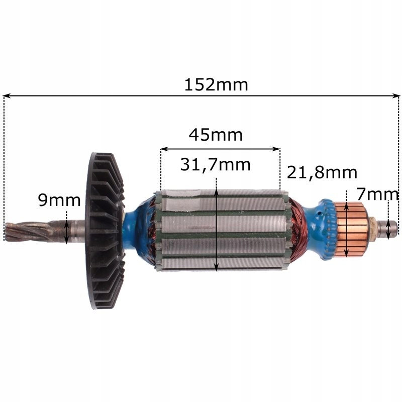 IMPELLER MAKITA HR2020 HR2440 HR2450 F FT HR 2450 Iná značka