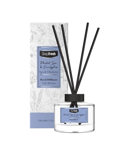 4x Deep Fresh Vonné tyčinky Spa & Eucalyptus 100 ml