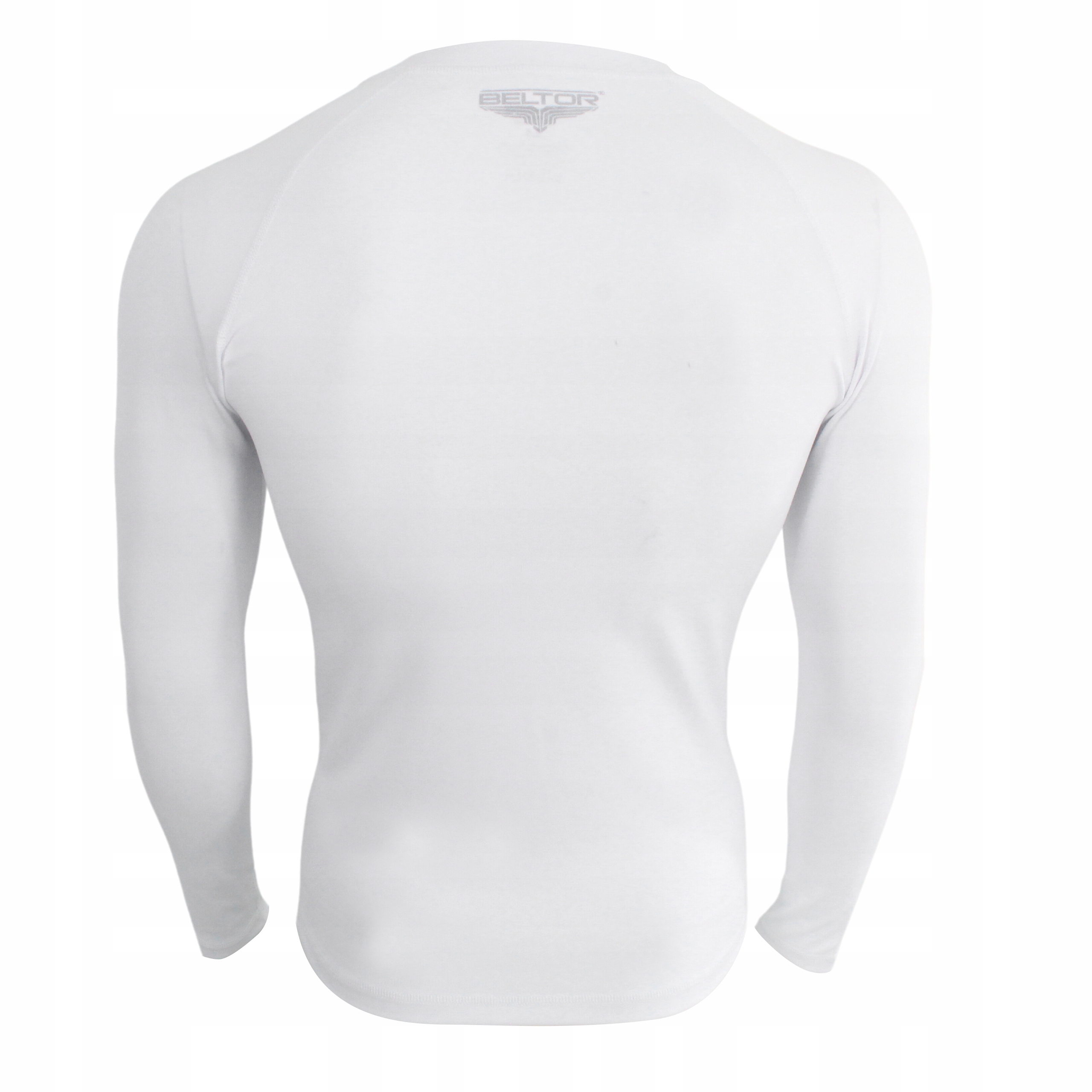 BELTOR BIAŁY RASHGUARD KARATE SUBLIMOWANY KOSZULKA TERMICZNA BIAŁA r. M Kod producenta B2214