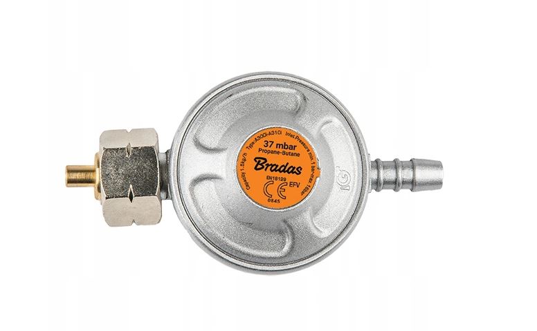 WĄŻ DO GAZU 2m REDUKTOR GAZOWY DO BUTLI 11KG OPASKI BRADAS ZESTAW KOMPLET Kod producenta BRADAS
