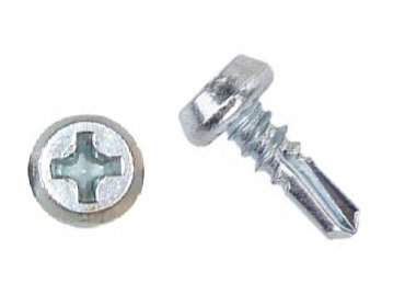 

Wkręty Ocynkowane 3,5 x 9,5mm Pchełki 100szt
