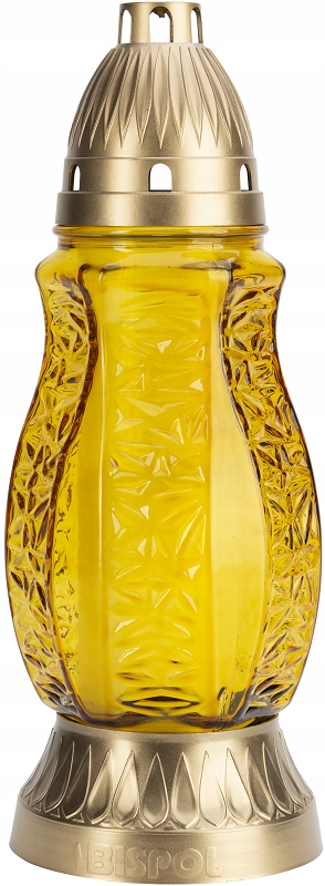 

Znicz ozdobny Barva Glass wkład parafinowy 2 dni