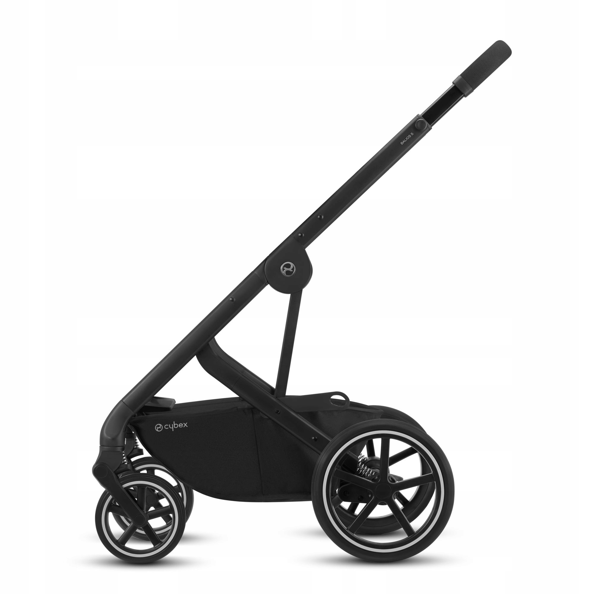 Тележка 2in1 Cybex Balios S Lux Black Frame Black цвет черный