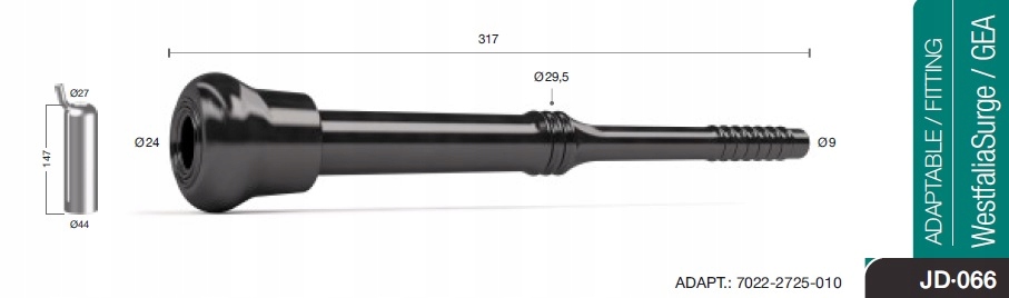 GUMY STRZYKOWE WESTFALIA ULTRAMILK JD066 4szt. Marka inny