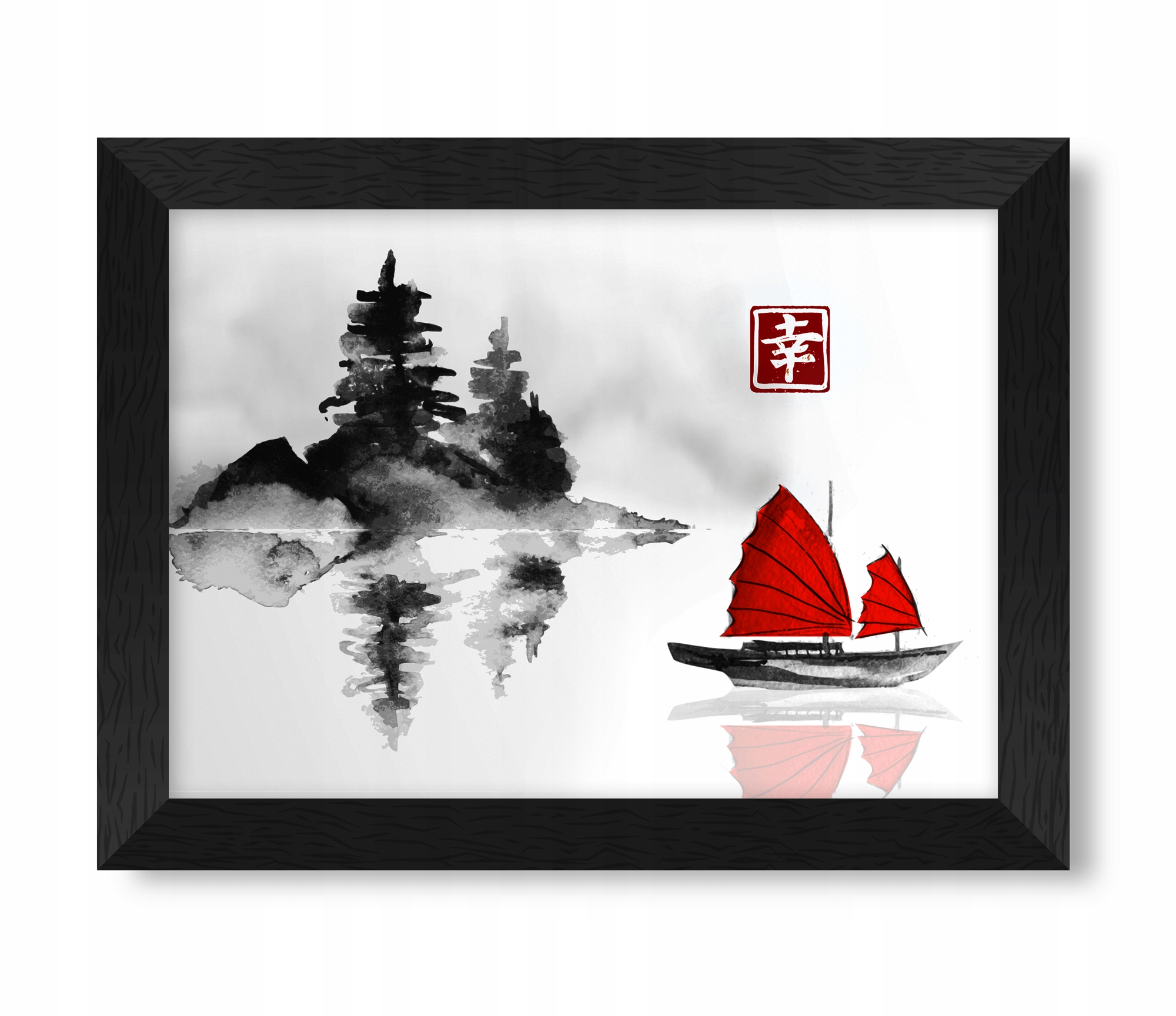 

Obraz obrazek na ścianę motyw japoński w ramce