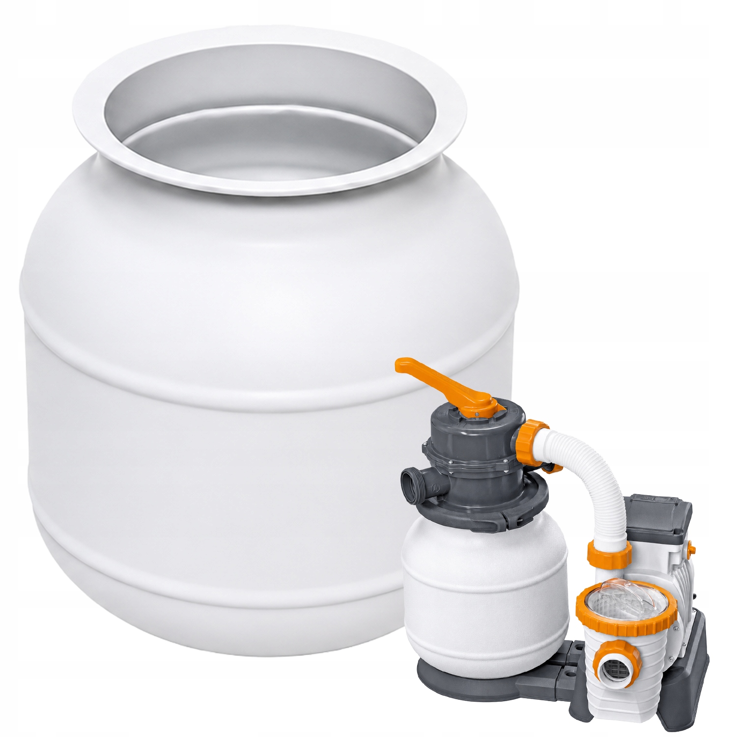Zbiornik filtracyjny na piasek 9kg do pompy piaskowej Bestway Flowclear