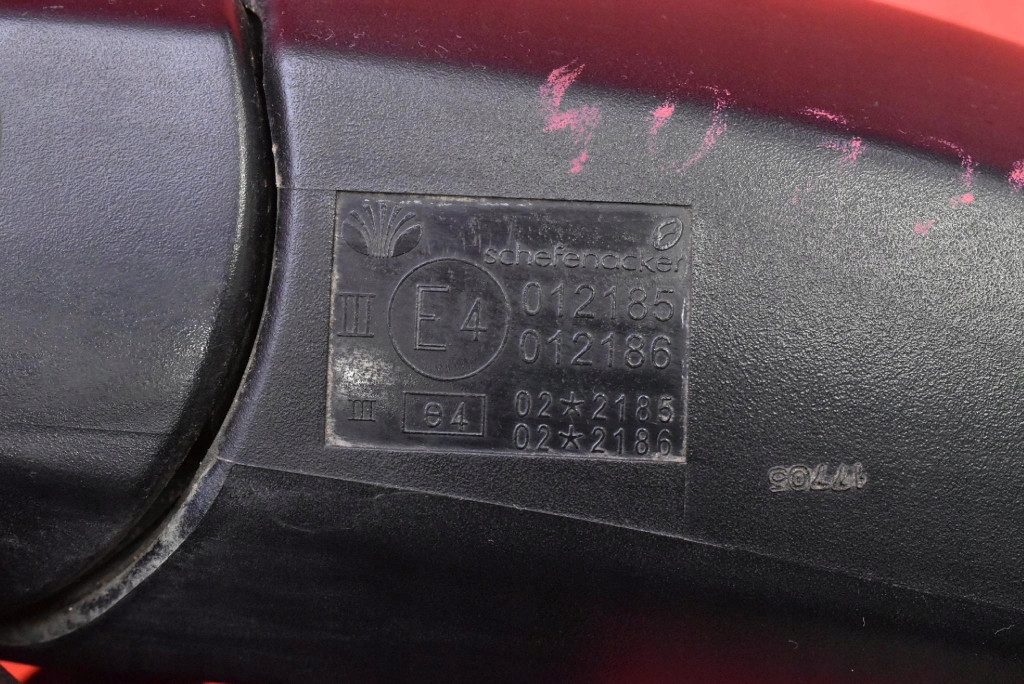 mirror left black, manually EU 012185 CHEVROLET AVEO T200 03-08