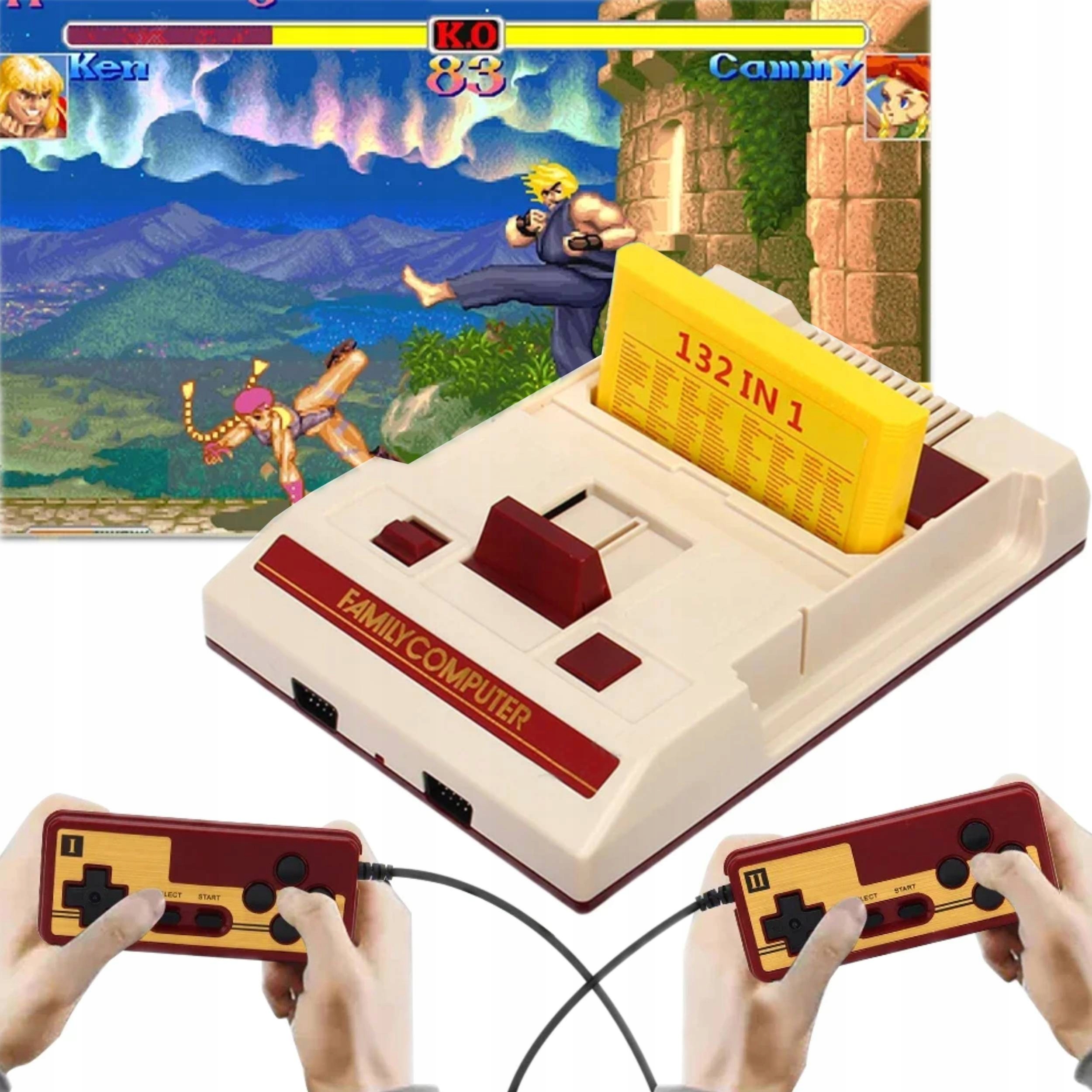 Pegasus Pegasus Hd televizní hra Vestavěná konzole 632 Hry Kartridž Retro