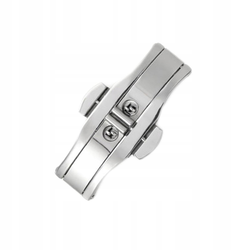 ZAPIĘCIE MOTYLKOWE 6*23 SRERBNE.KLAMRA BRANSOLETY