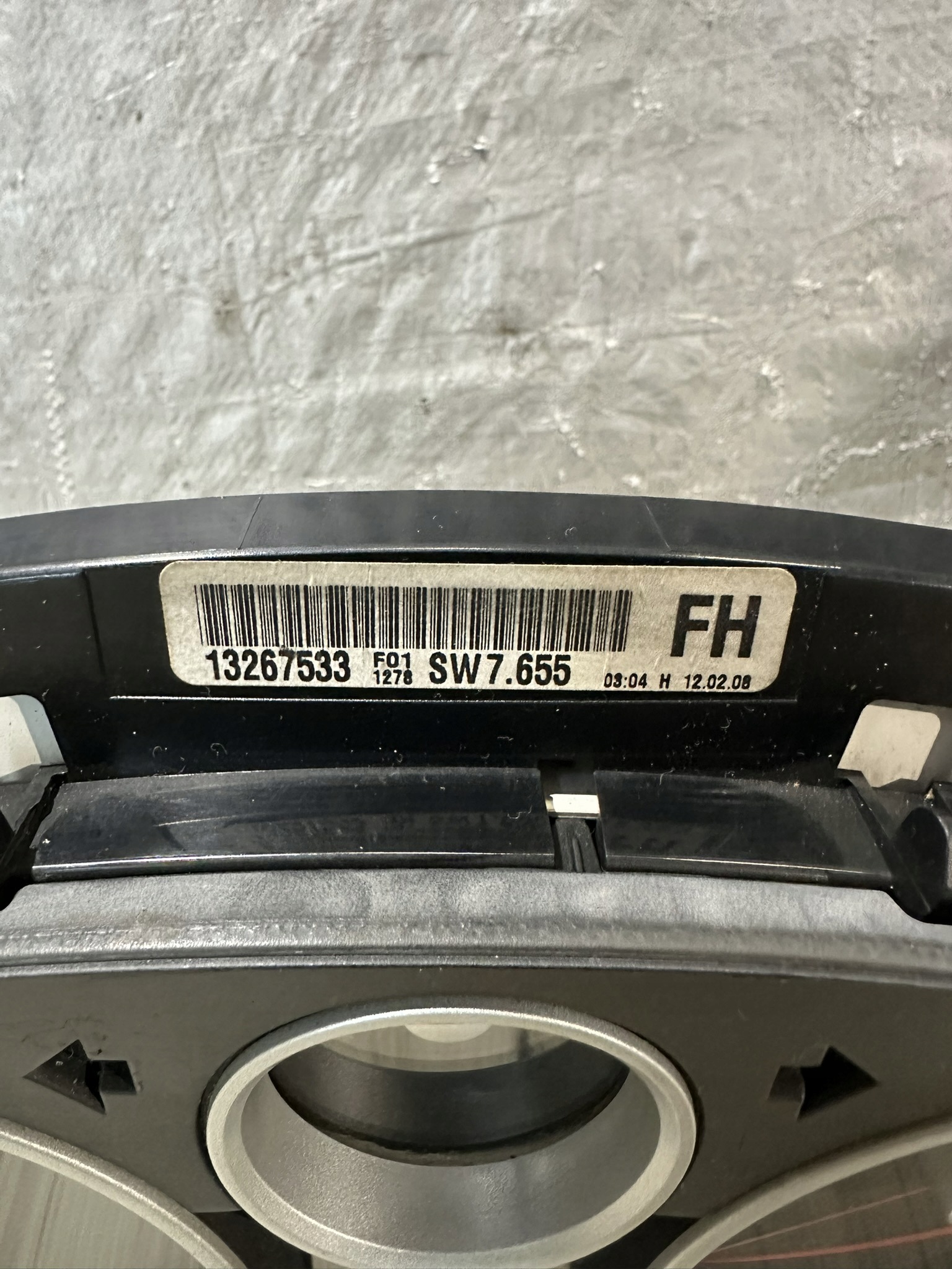 dials OPEL ASTRA H 1.7CDTI 13267533
