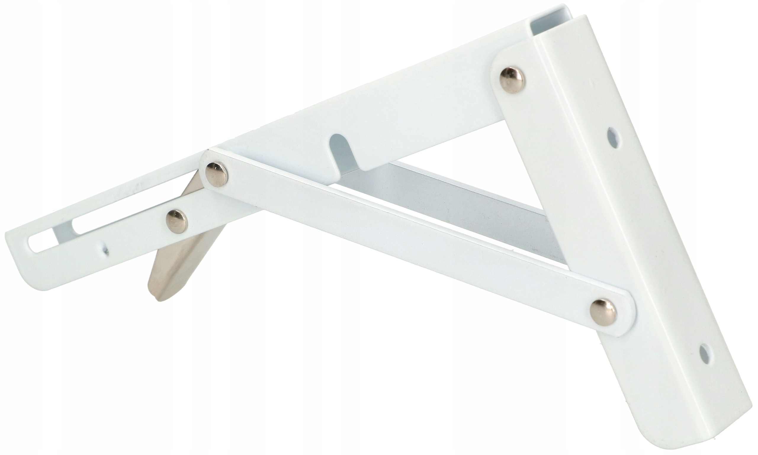 KĄTOWNIK WSPORNIK SKŁADANY POD PÓŁKĘ 200MM BLOKADA