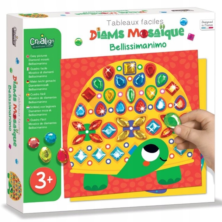 

Crea Lign Wyklejanka Mozaika diamentowa Zwierzęta