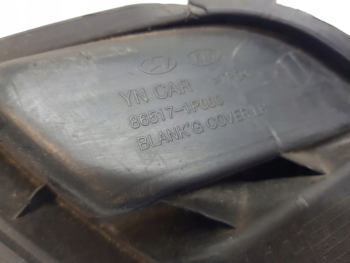 KIA VENGA grille spoiler fog lights left 2009