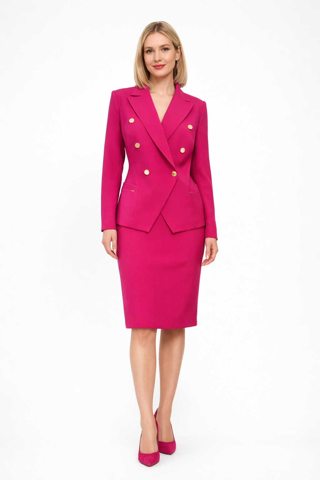 Obchodní Amarantový Kostým 50 52 54 56 58 60 62