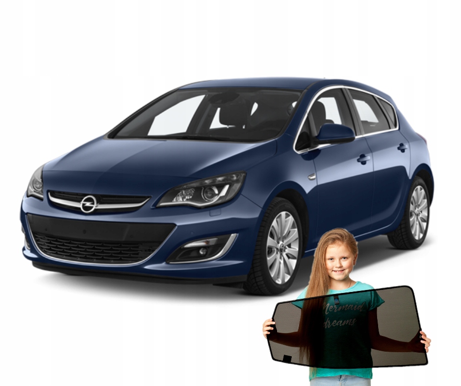 Záclony RayStop určené pro Opel Astra J hatchback 5-dveř 2009-2020