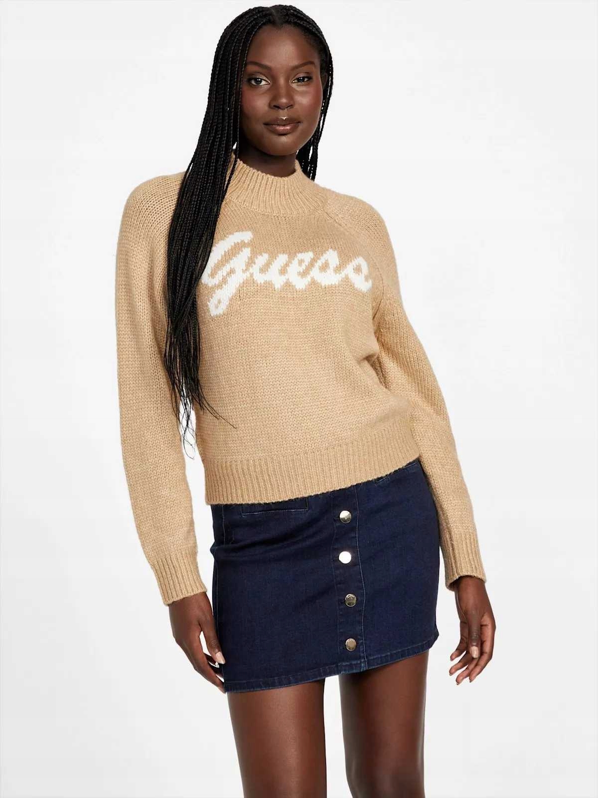 Guess dámský svetr Virtye hnědý L