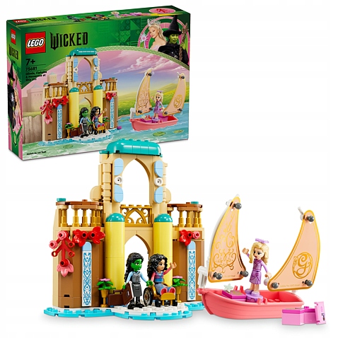 Lego Wicked 75681 Glinda, Elphaba a Nessarose na Shiz univerzitě