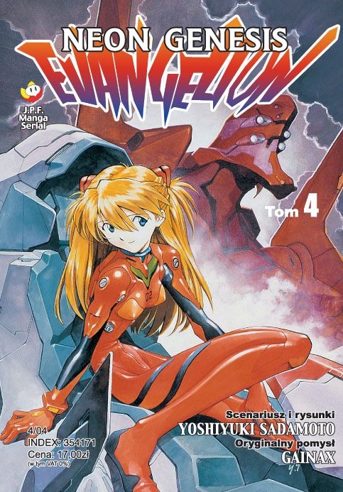 NEON GENESIS EVANGELION #4 - MANGA - NOWY