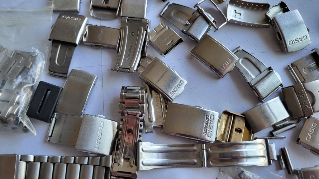 CZĘŚCI DO ZEGARKÓW BRANSOLETY I ZAPIĘCIA ORIENT Długość bransolety 100 mm