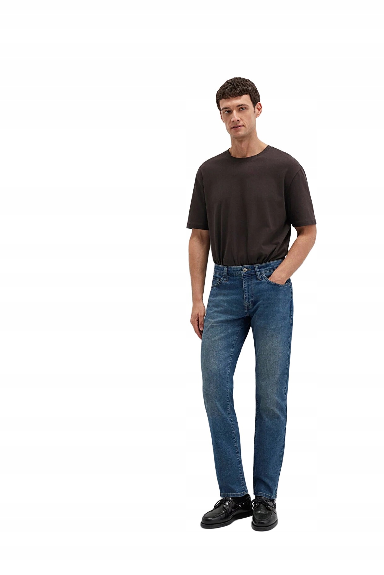 Mavi Pánské Kalhoty Casual Jednoduché Modré S Oděrkami 31/30 5DA