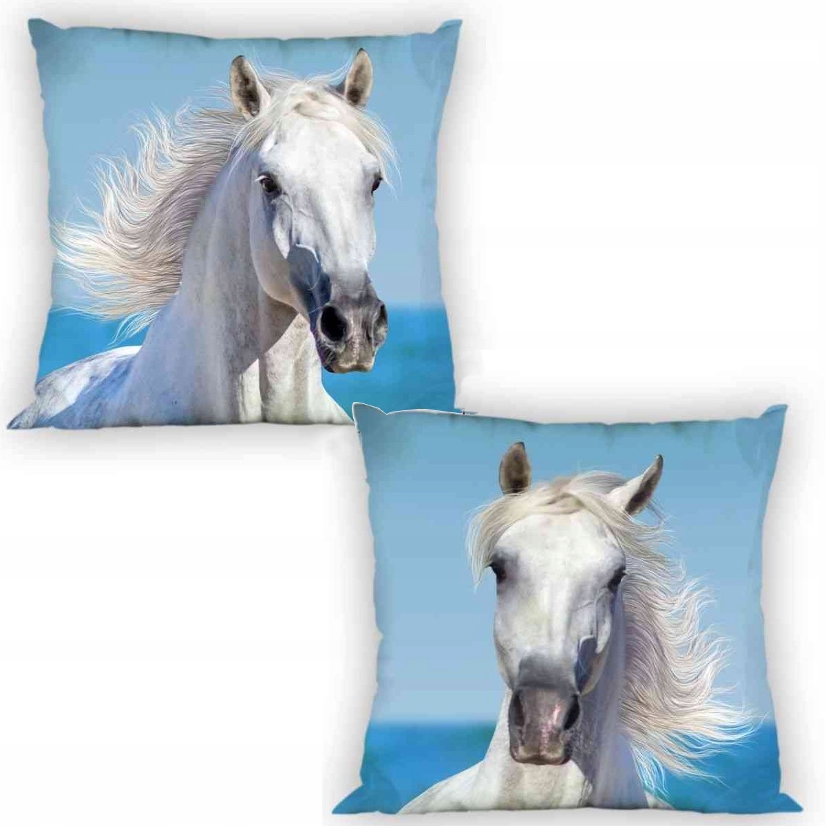 

Poszewka 40X40 Jasiek Biały Koń Bawełna 24h! Konik