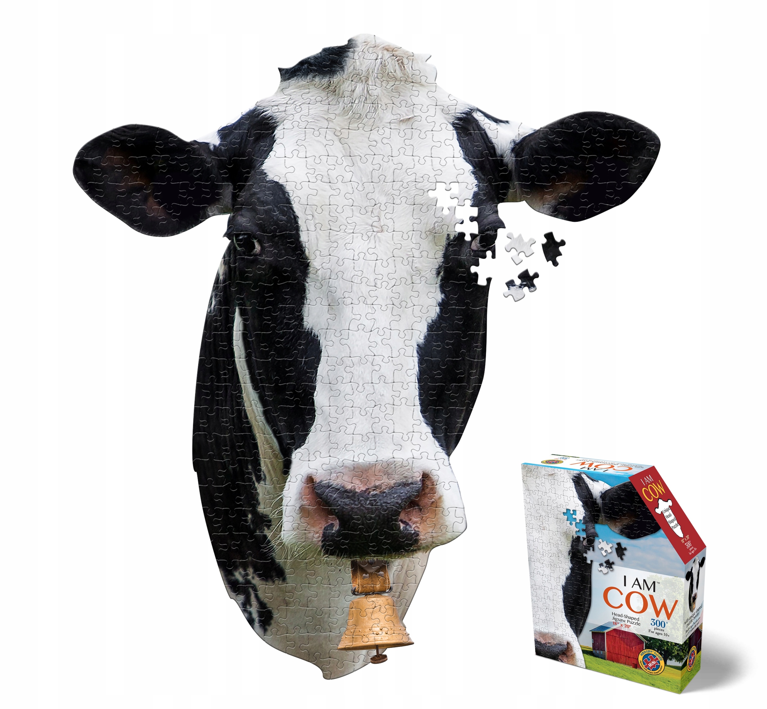 

Puzzle Konturowe Krowa Zwierzątko Farma Koń 300 el