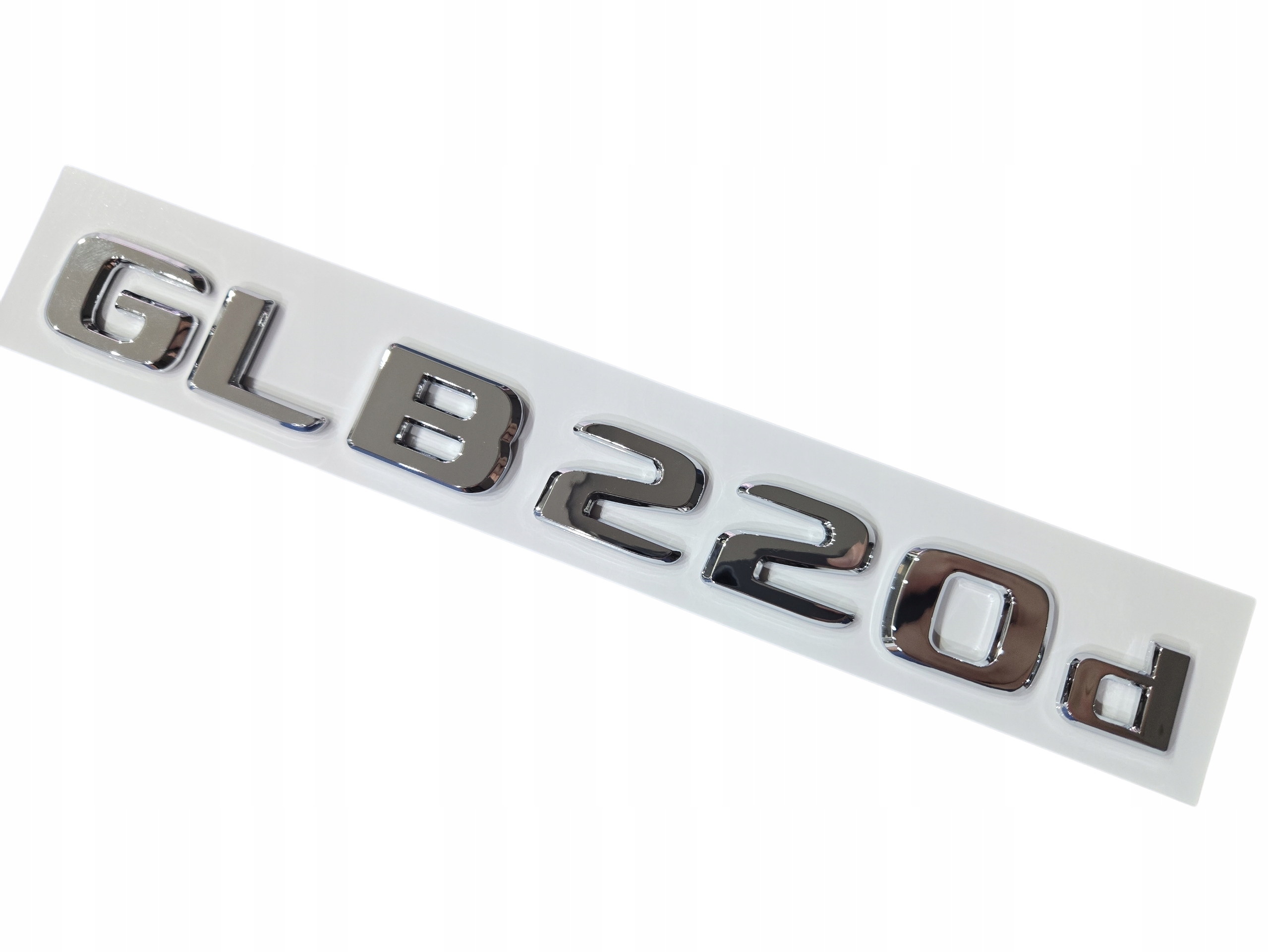 Emblemat do Mercedes Glb 220d Silver Glossy