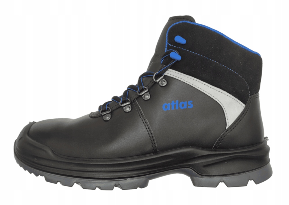 Trzewiki Buty Robocze Skórzane Na Budowę Mocne Atlas Sl 535 Xp S3 Esd 42