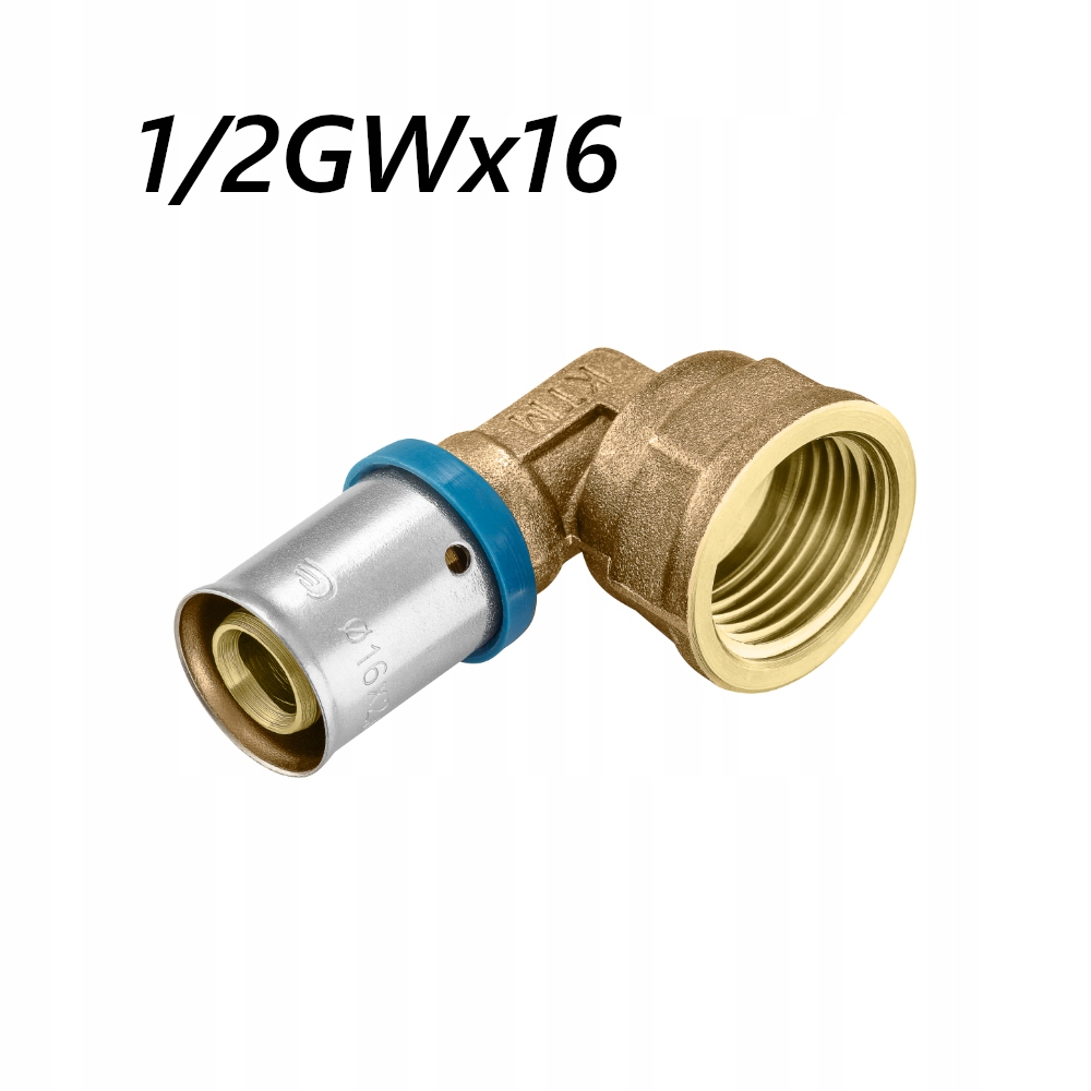 

Kolano Z Gwintem Gw Pex Pert Zaprasowywane 1/2x16