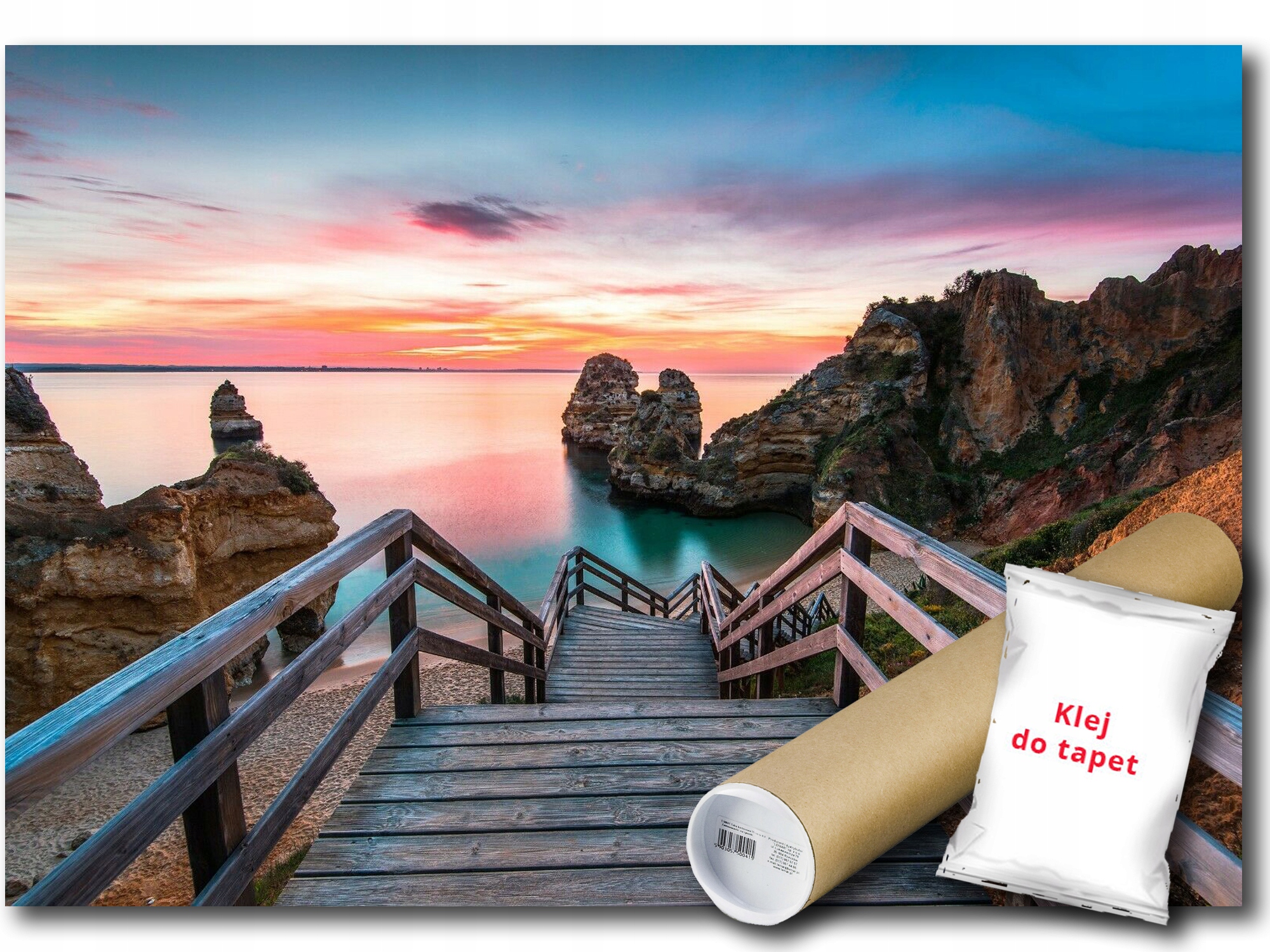 Vinylová Fototapeta Moře Pláž Východ 368x254