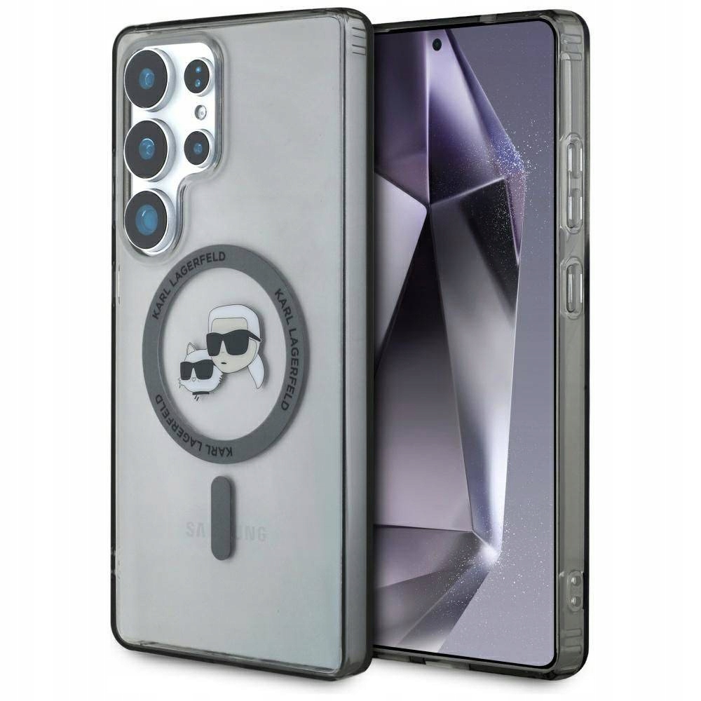 Karl Lagerfeld Pouzdro pro Samsung S25 Ultra Klhms25Lhlskck (Magnetic Iml)