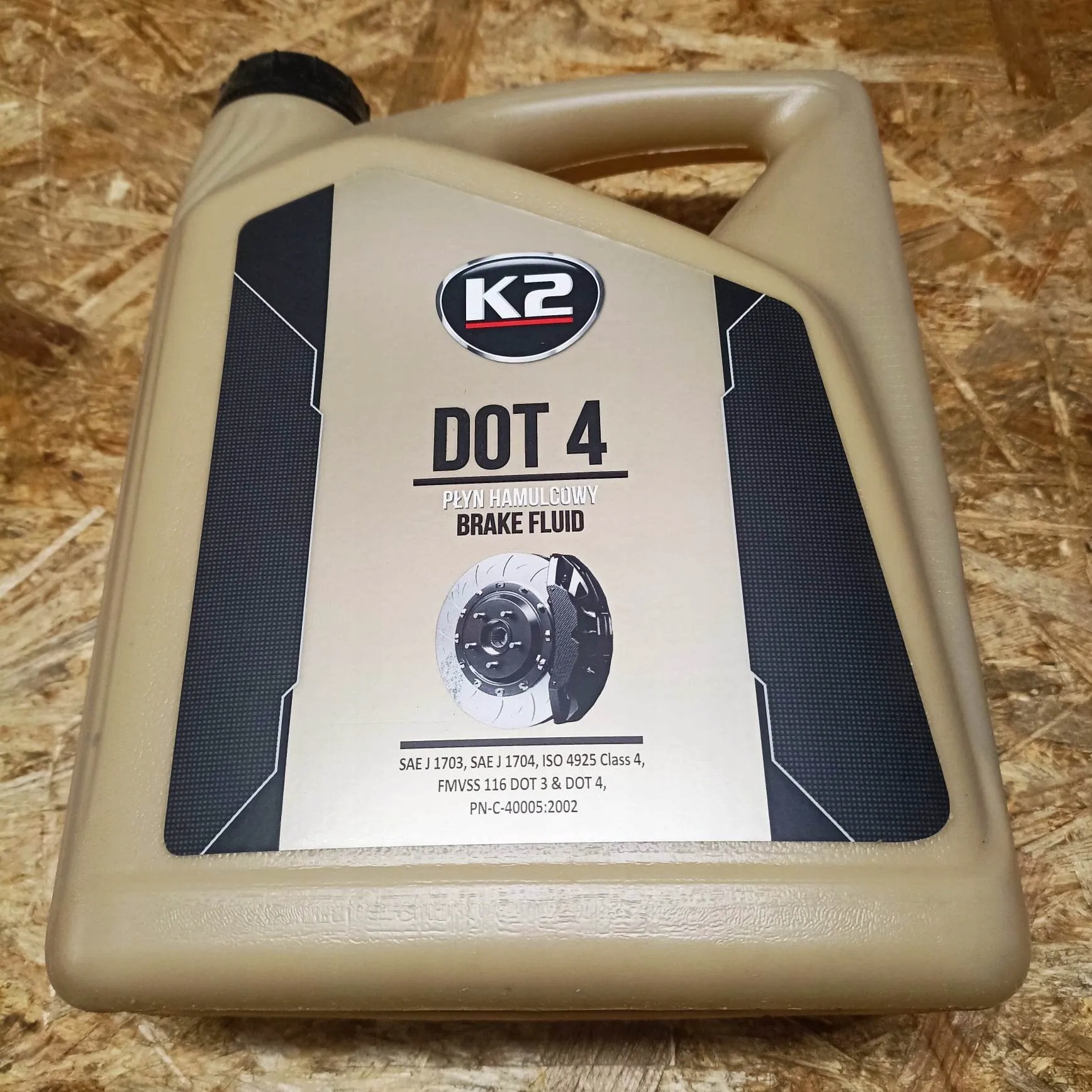 K2 DOT-4 DOT 4 тормозная жидкость 5л