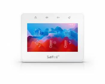 Satel Manipulátor s dotykovým displejem 4,3" INT-TSG2R-W bílý