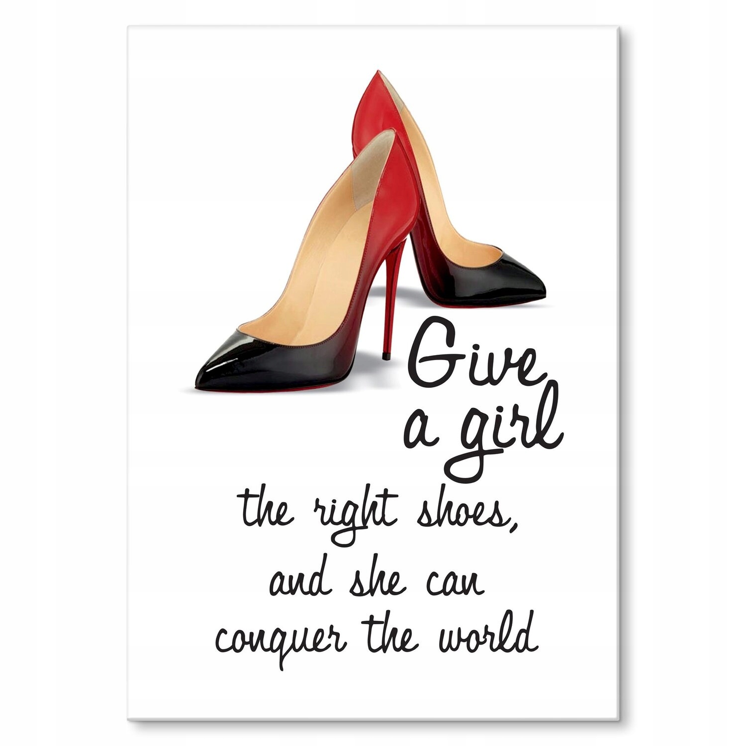 Kovový plakát Červené špendlíky Dárek 42 x 59 cm