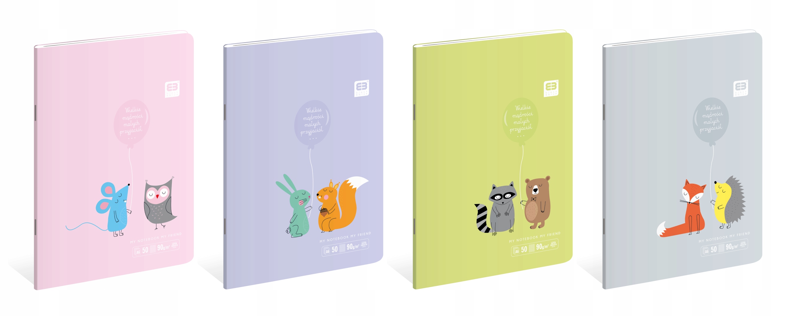 notes A6 BB Friends Boys 32 kartki T672