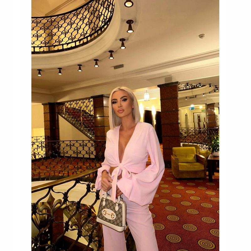 Marynarka Just Unique Stardust biała M/L Kolor biały