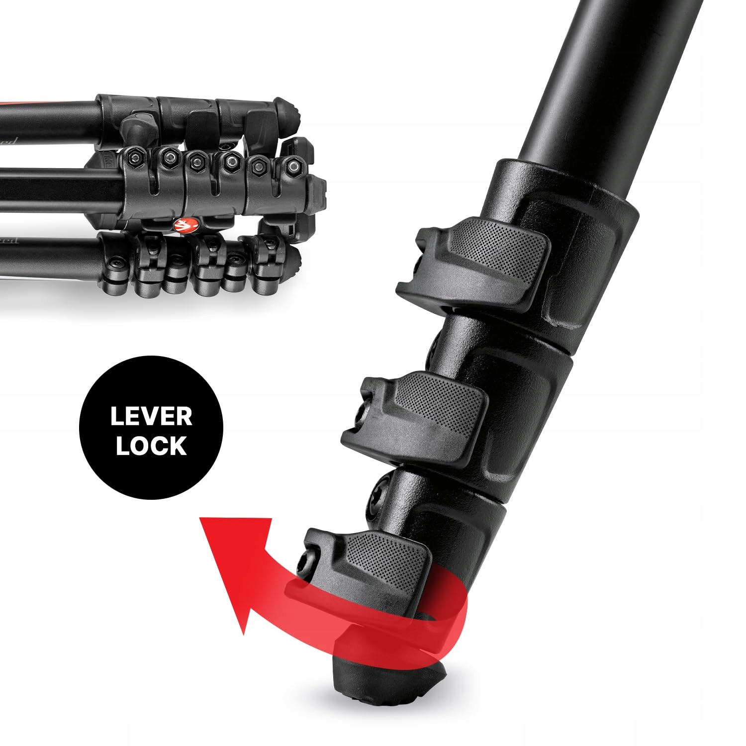 MANFROTTO Befree Advanced Statyw Sony Alpha7/9 Aluminiowy Zestaw — miniatura 6