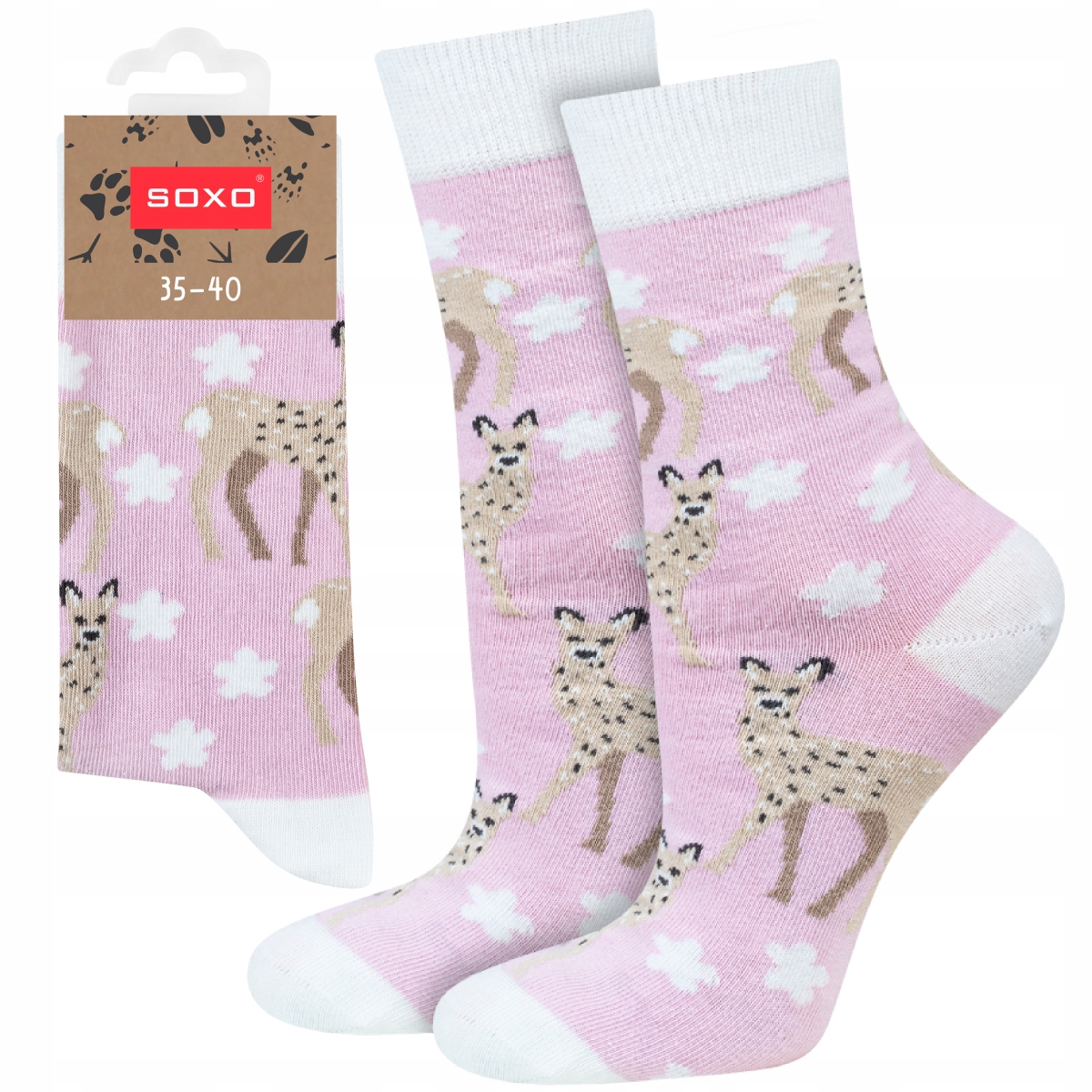 

Śmieszne Skarpety Kolorowe Skarpetki Damskie Soxo