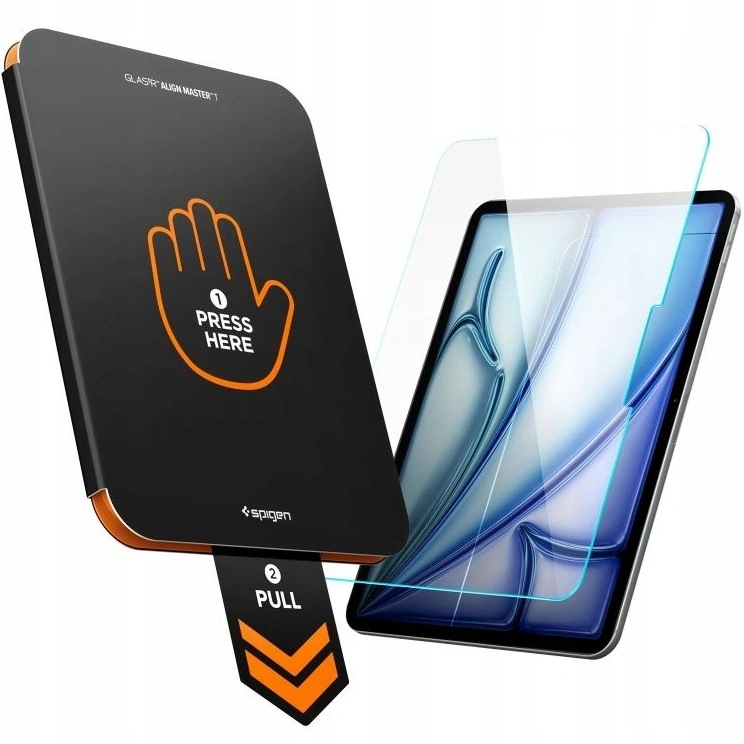 Spigen Tvrzené Sklo S Aplikátorem Pro Ipad Air 11 2024 M2 2025 M3 2026 M4