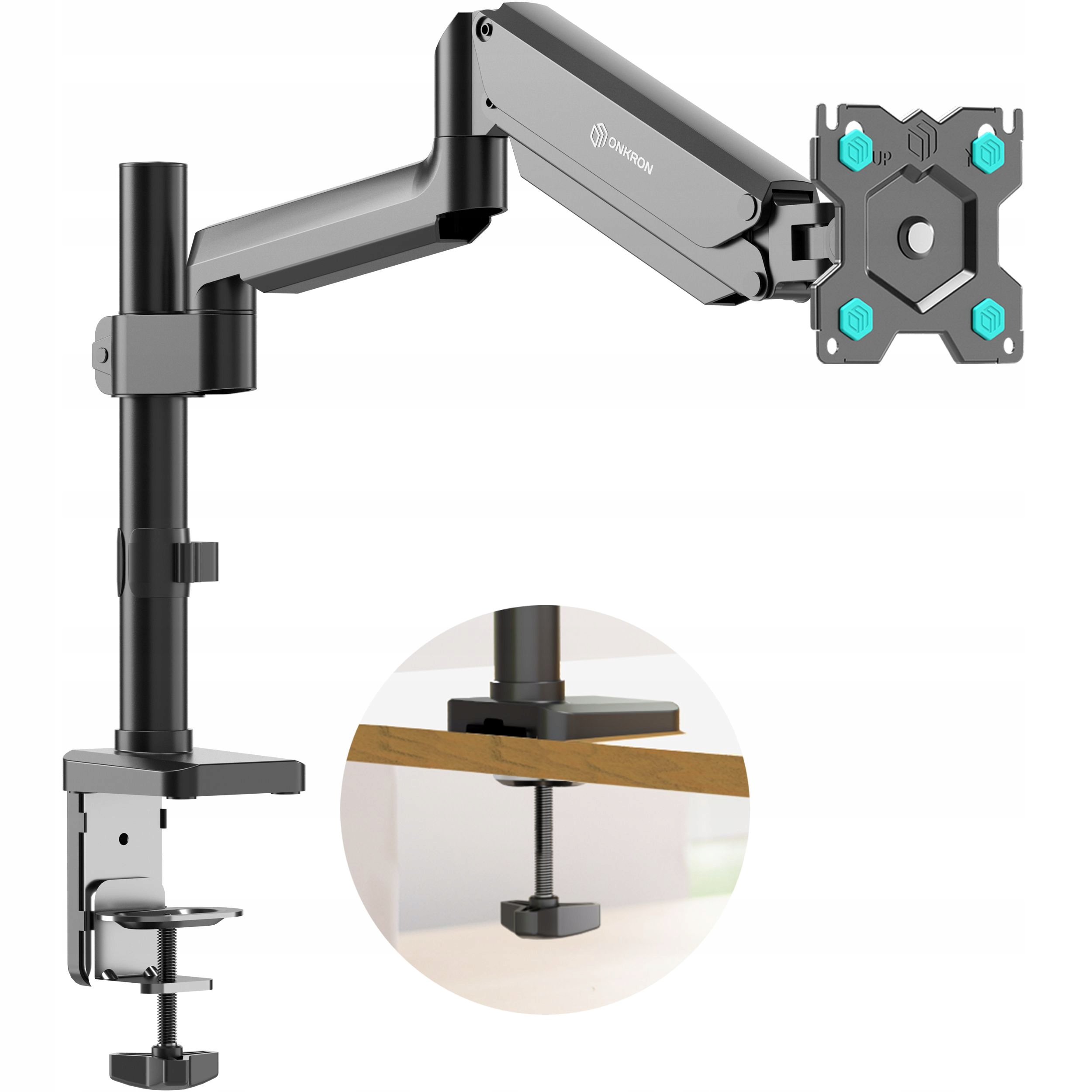 Držiak na plynový stolový monitor 13-34 palcov 12 kg Onkron G75-B