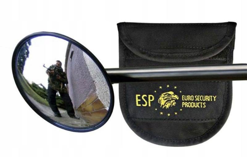 Lusterko taktyczne Esp 71mm do pałki teleskopowej z etui (BMO-02 BMH-02)