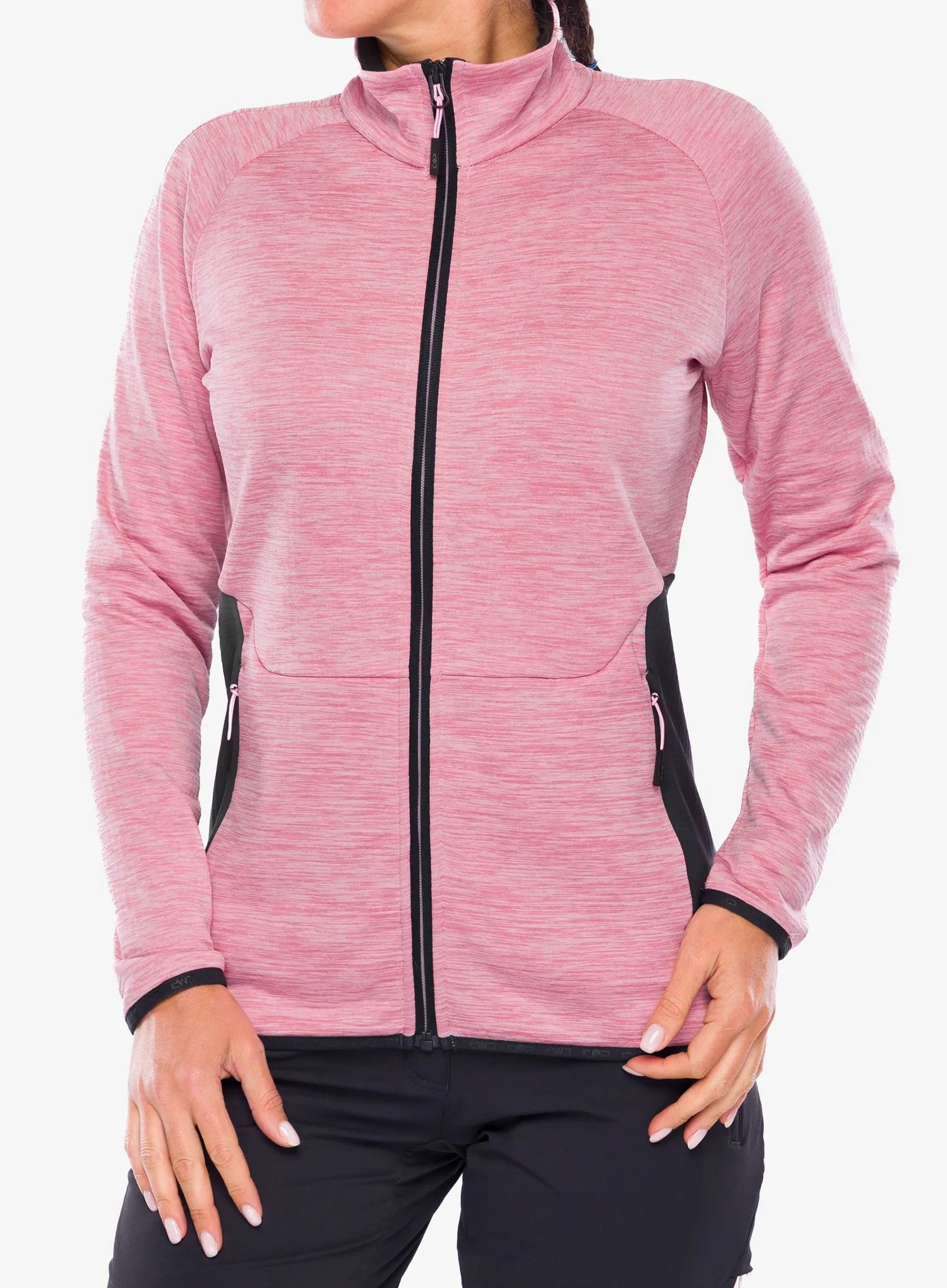 Dámská Fleecová Mikina Cmp Nexure pink melanž 36 (xs)