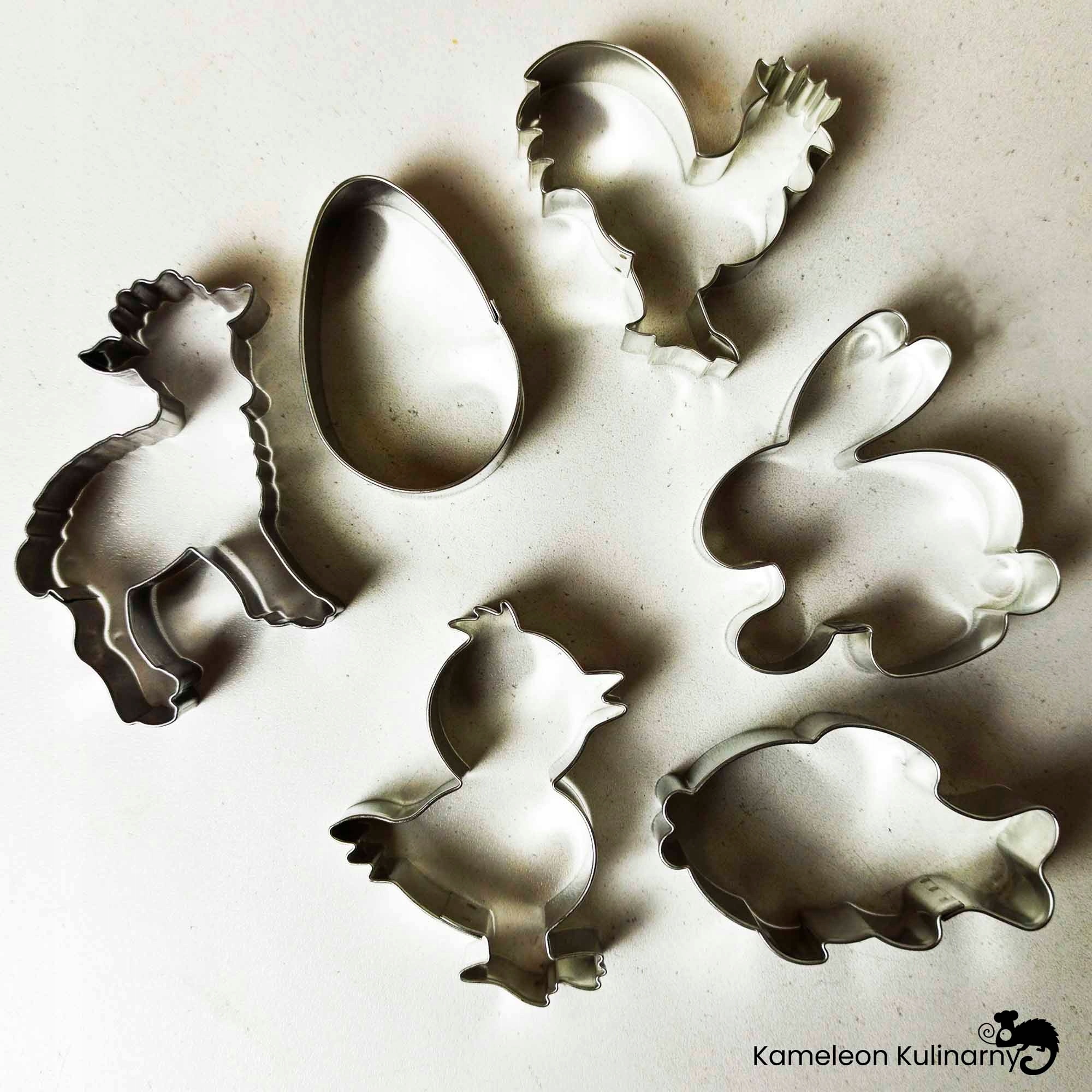 FOREMKA KOGUT kogucik 5,5 WYKRAWACZ DO CIASTEK Materiał metal