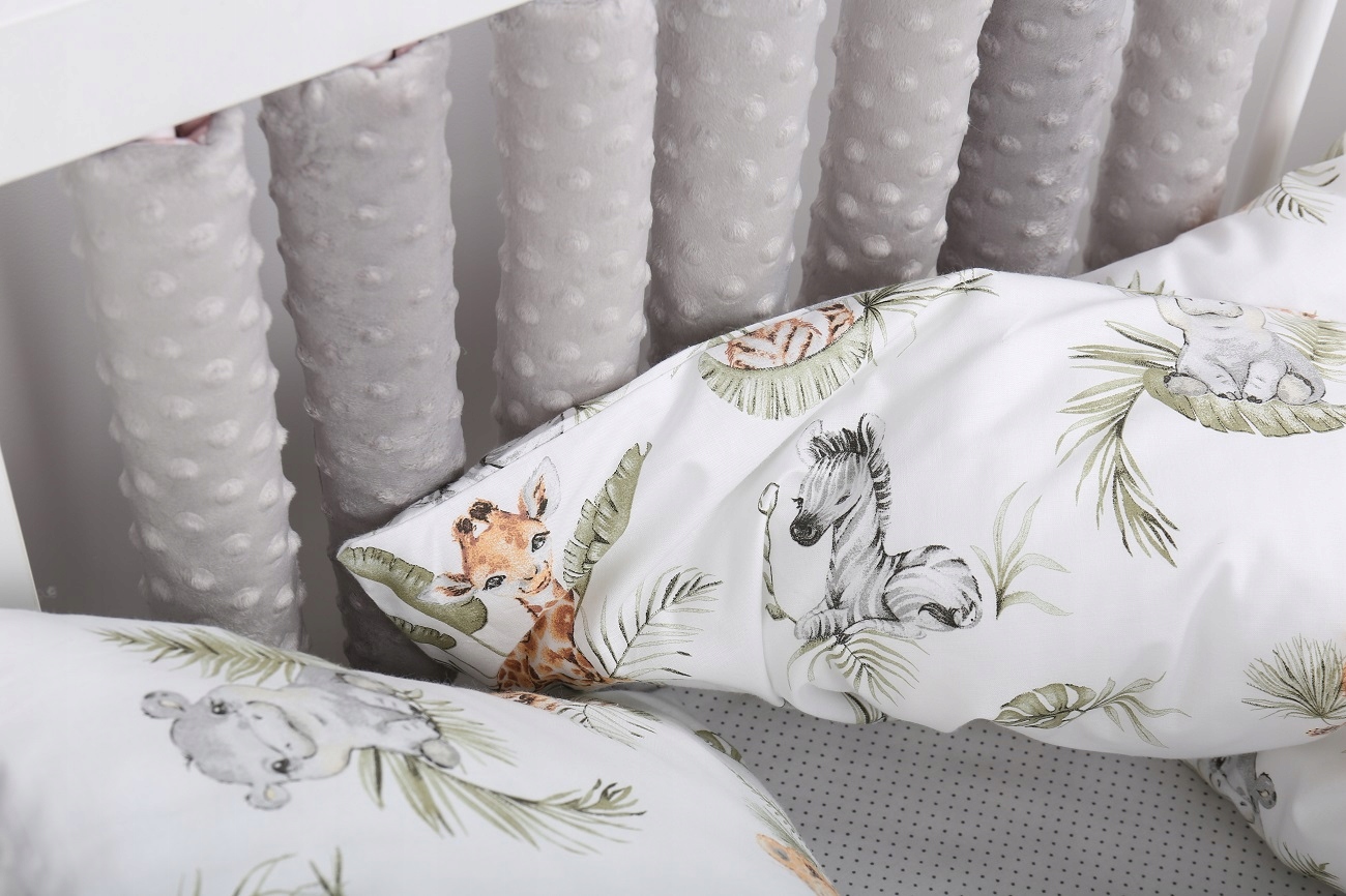 POŚCIEL 100x135 cm DO ŁÓŻECZKA DZIECIĘCA NIEMOWLĘCA 2EL BABYMAM Długość poduszki 60 cm