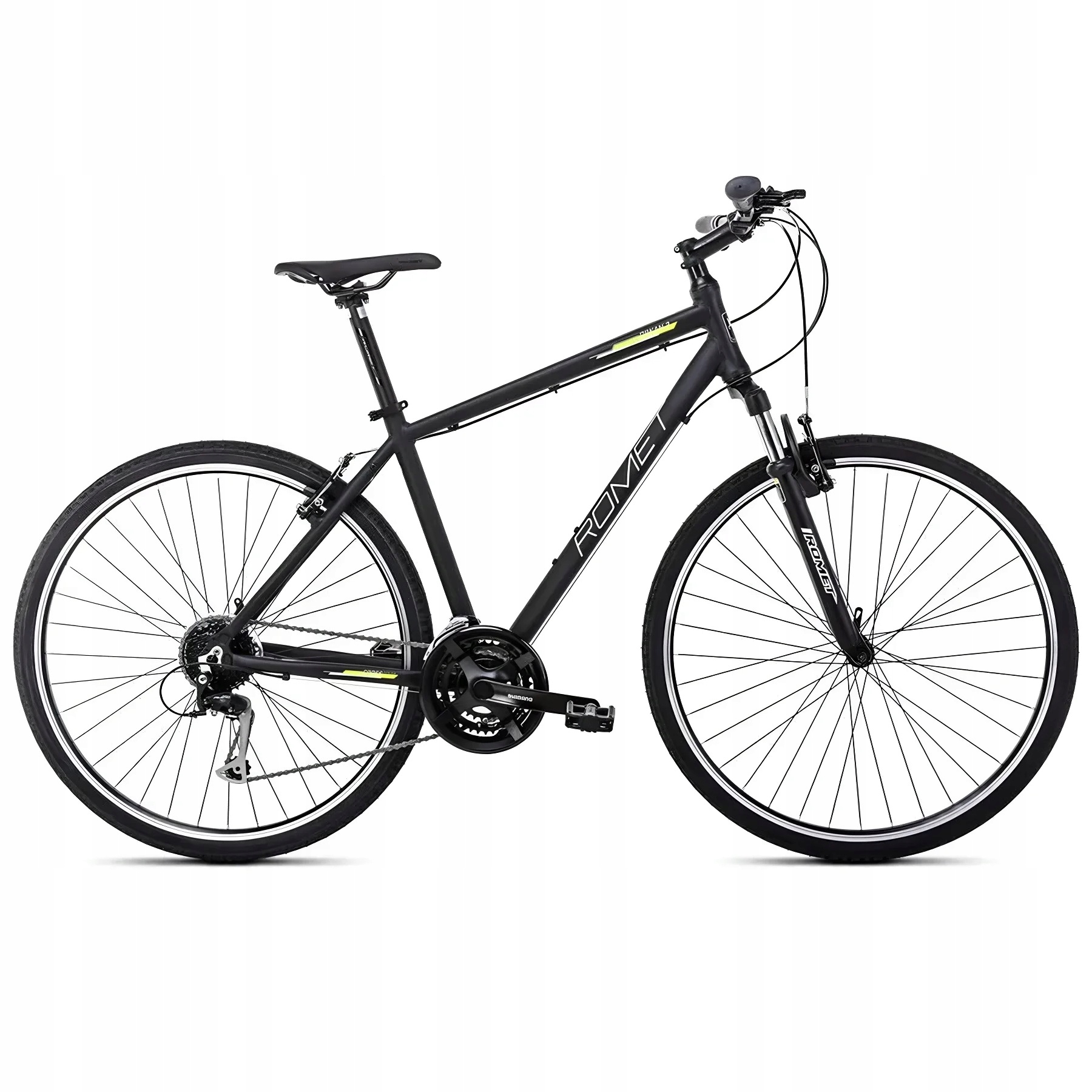 Rower Crossowy Romet Mtb Orkan 28 Cali Męski Rama 19 Alu Shimano Czarny