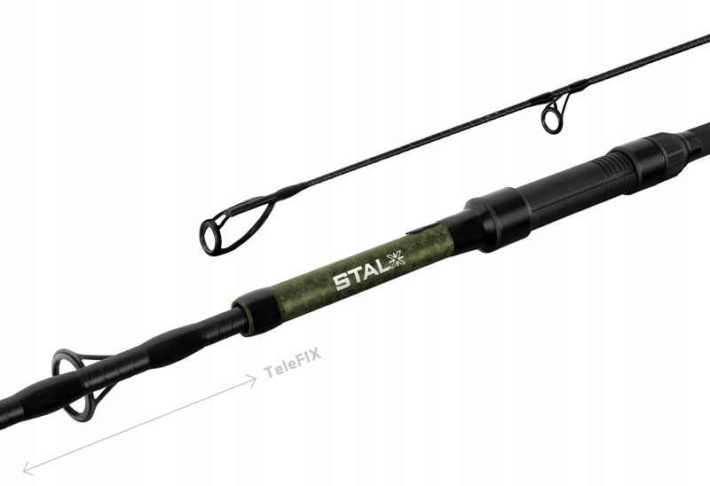 Wędka karpiowa Delphin StalX TeleFix 270cm 2,75lbs