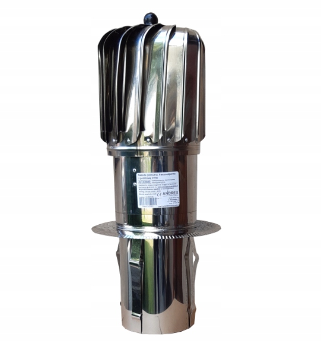 

Obrotowa nasada kominowa komina ceramicznego 150