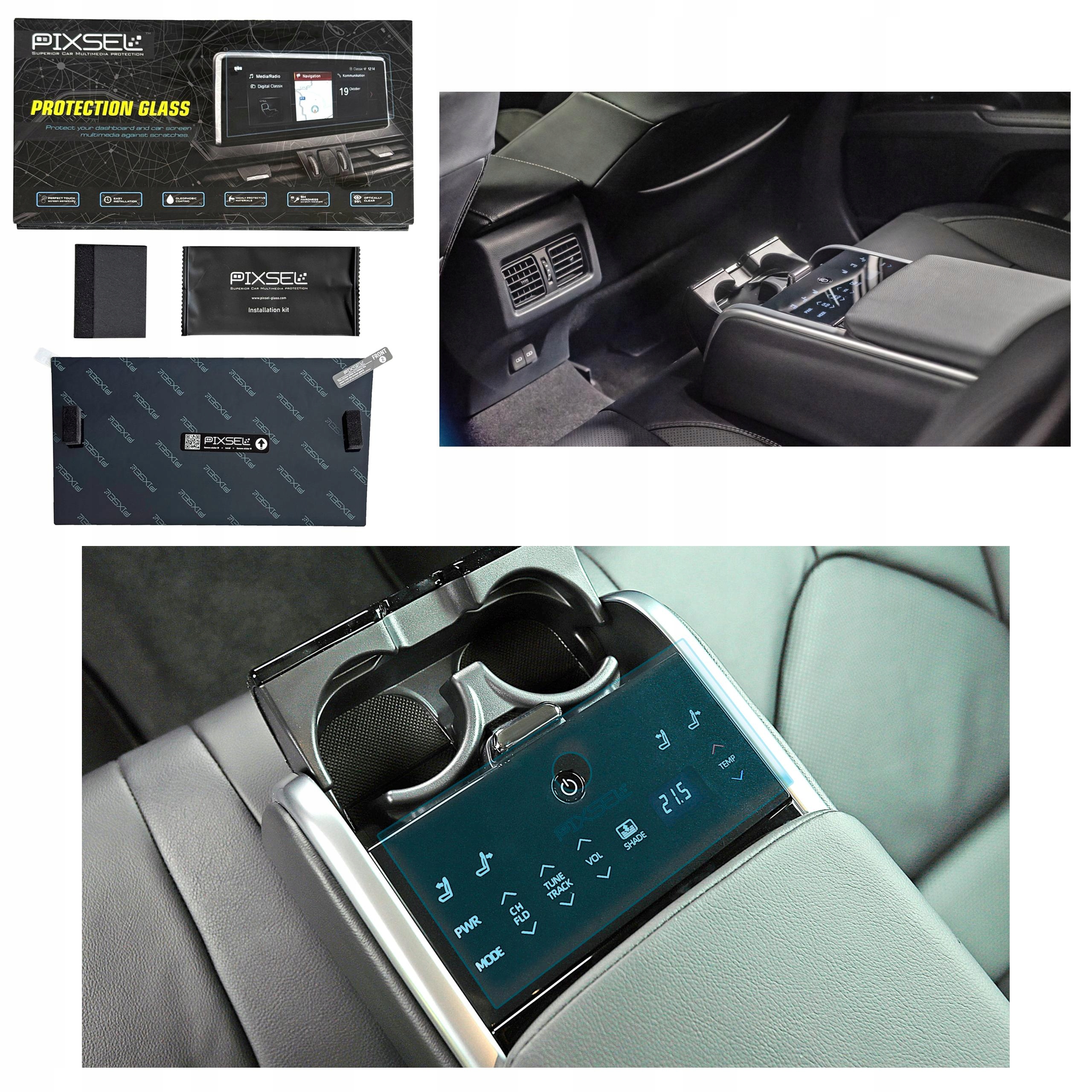 Antyodciskowe Matowe Szkło Ochronne Toyota CAMRY-8“ 2020-2024