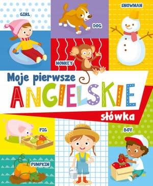 Moje pierwsze angielskie słówka słowniczek dzieci